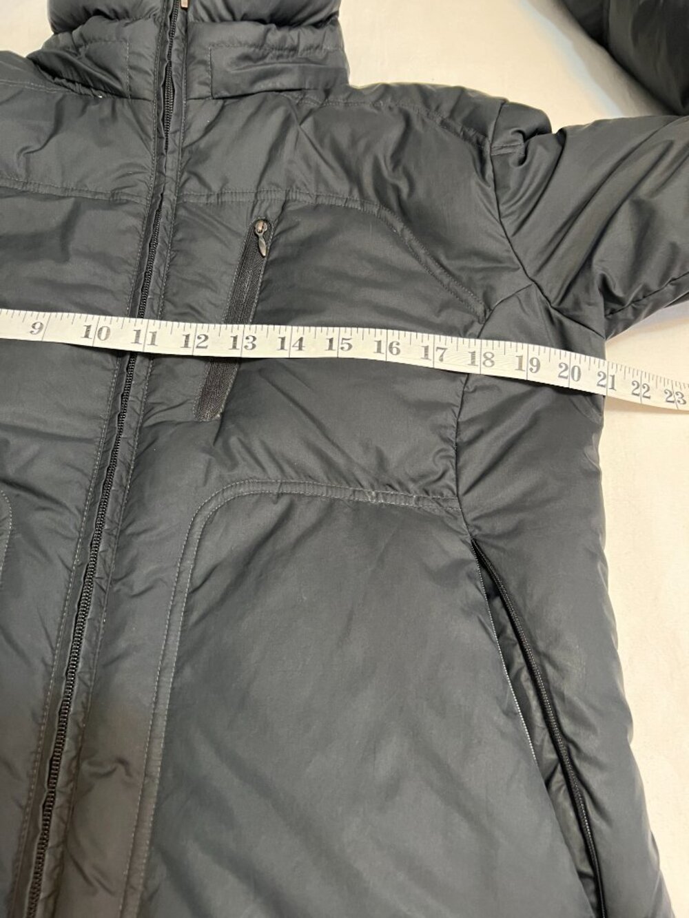 Columbia Women’s Down Puffer Jacket Black Medium Winter Coat Full Zip - Picture 7 of 8